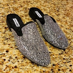 Steve Madden Rhinestone loafers size 11.5